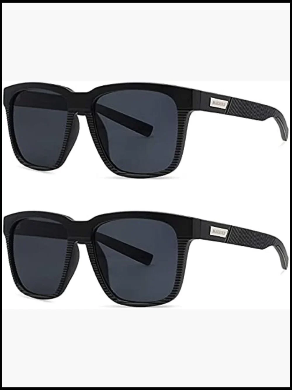 Polarized Sunglasses for Big Heads Men Women Oversized Fit XL TR90 Frame